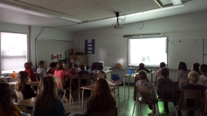 OHS students listen to Eston presentations